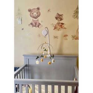 Baby Crib Mobile Arm with Music Box Spin Motor,23 Inch, Volume Control